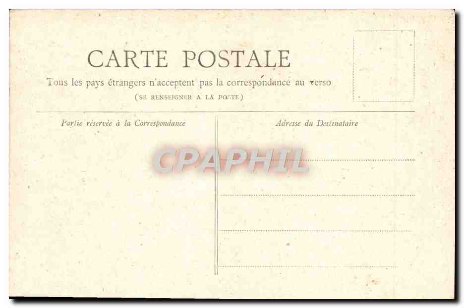 CPA Paris Eglise Sainte Augustin — Rückseite