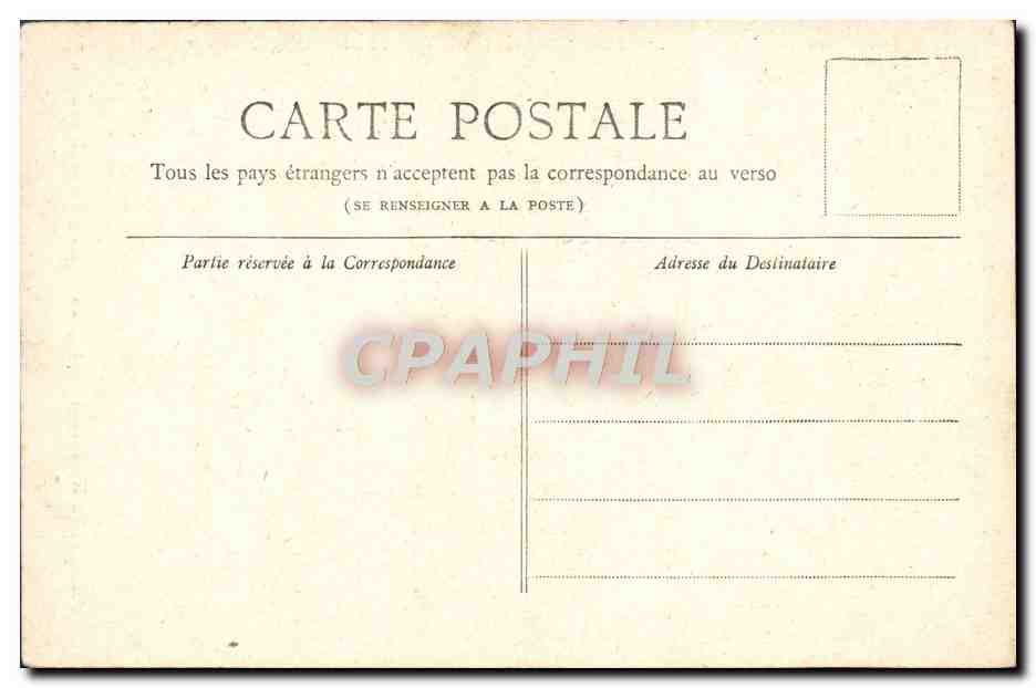CPA Paris L'Eglise De la Trinite — Rückseite