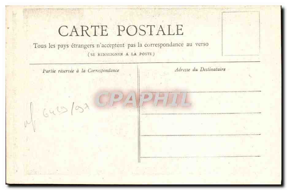 CPA Paris Eglise Saint Etienne Du Mont — Rückseite
