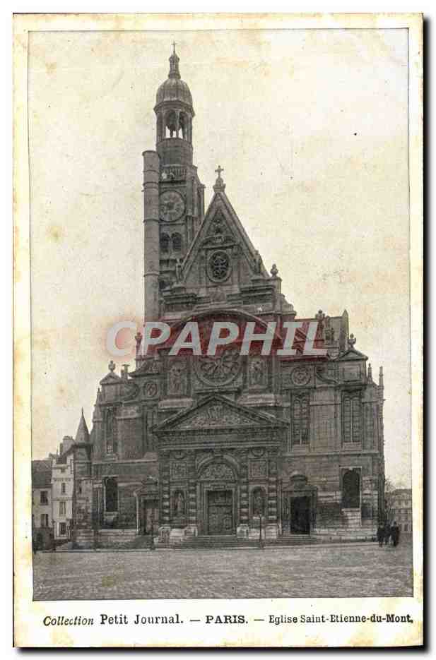CPA Paris Eglise Saint Etienne Du Mont