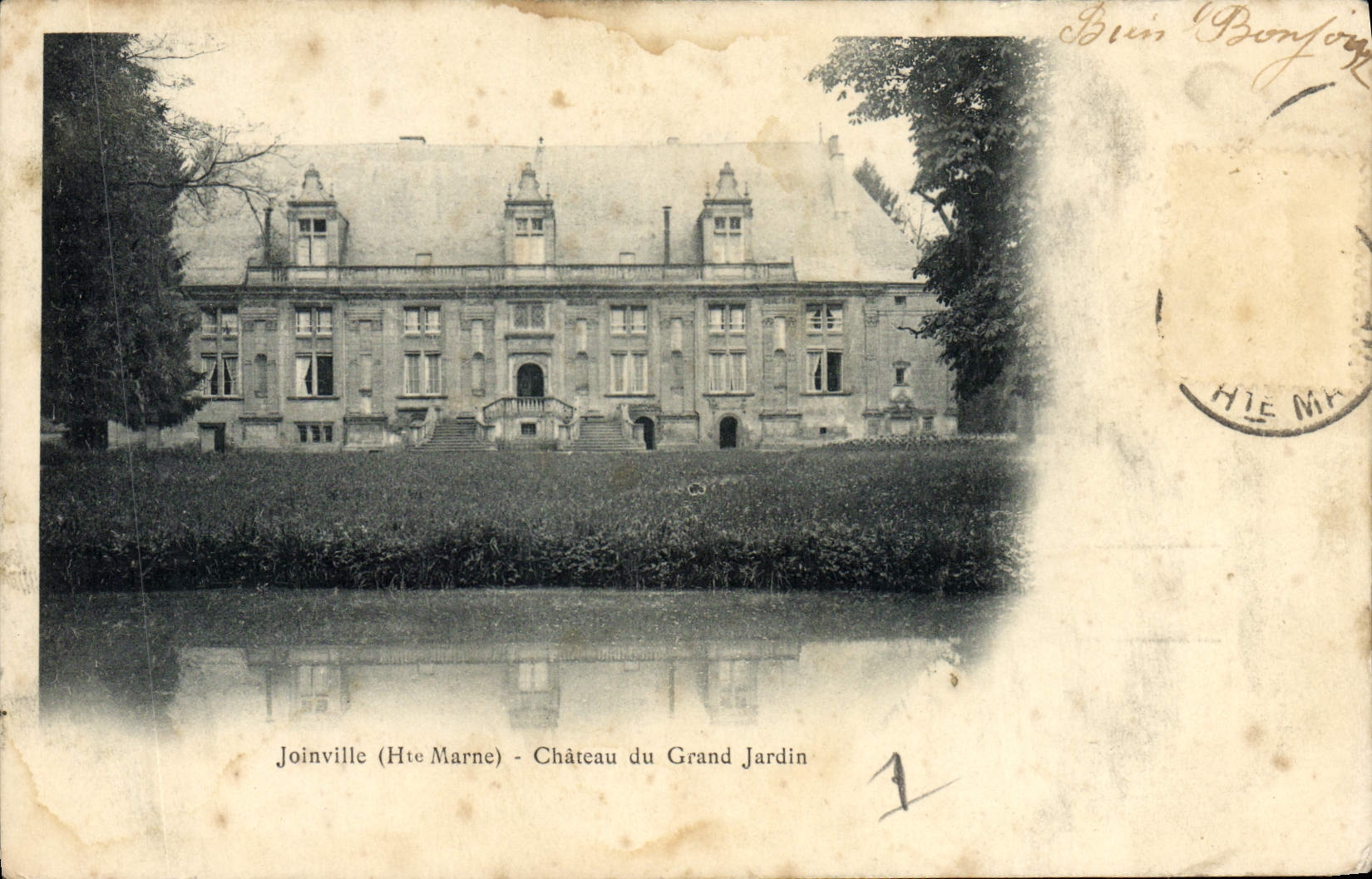 CPA Joinville Chateau Du Grand Jardin