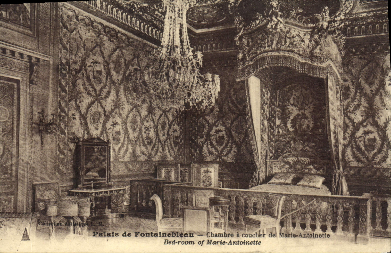 Palacio de Fontainebleau — Habitación de Marie-Antoinette