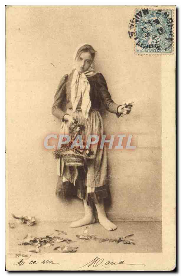 CPA Fantaisie Femme