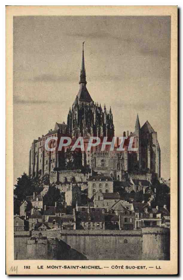 Le Mont-Saint-Michel — Côté Sud-Est — LL — n°192