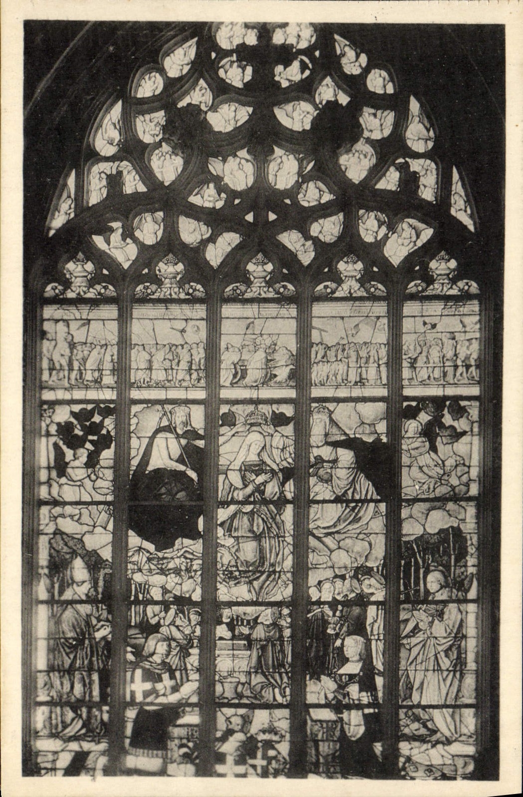 Église de Brou - Vitrail de l'Assomption de la Vierge
