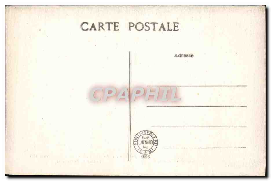 Palais de Fontainebleau — Salon Louis XIII — Collection Artistique L. M. — Reverso