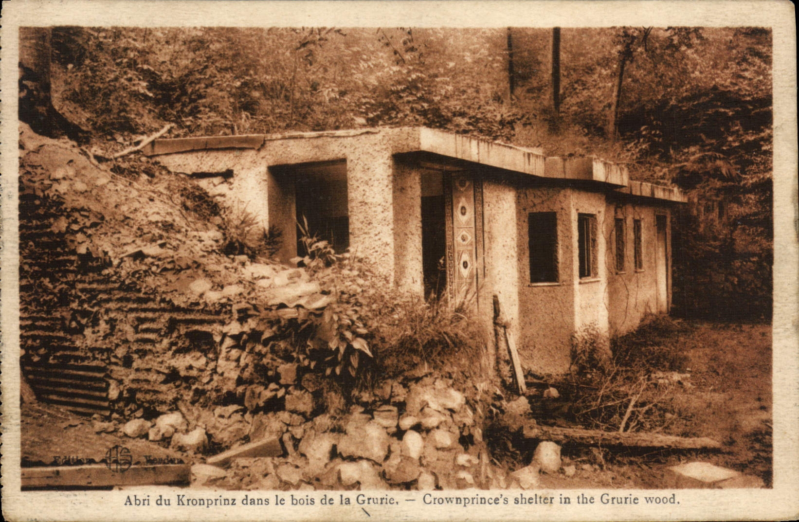 Abri du Kronprinz dans le bois de la Grurie — Édition HS. Wondern
