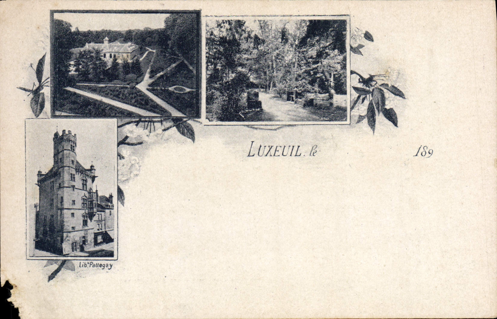 LUXEUIL-le 189 — Lib. Paulegay