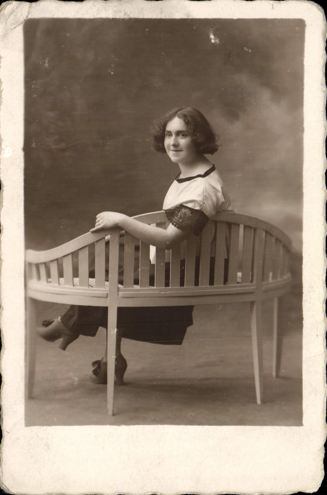 CARTE PHOTO Femme