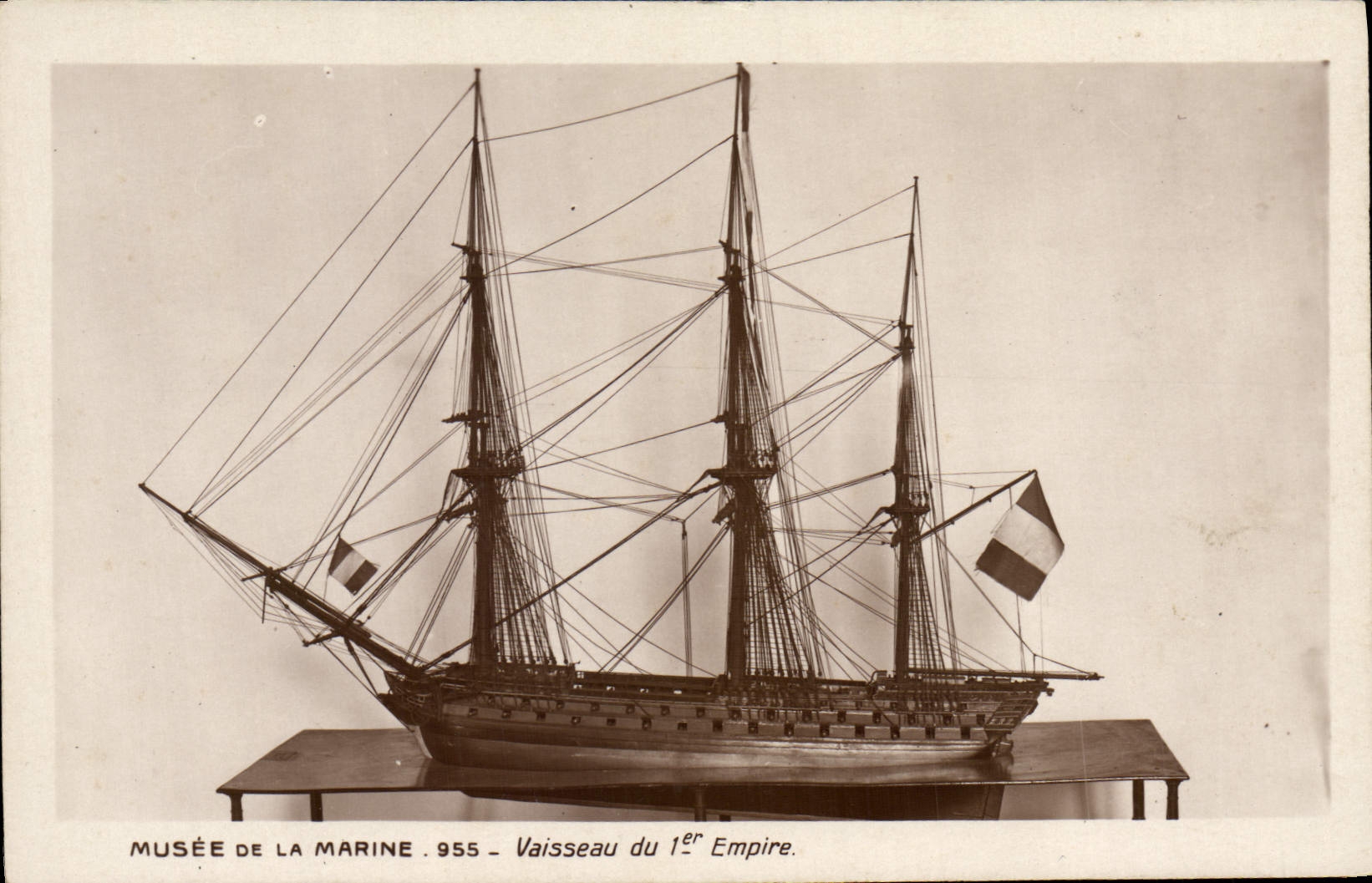 Musée de la Marine — Vaisseau du 1er Empire — n° 955