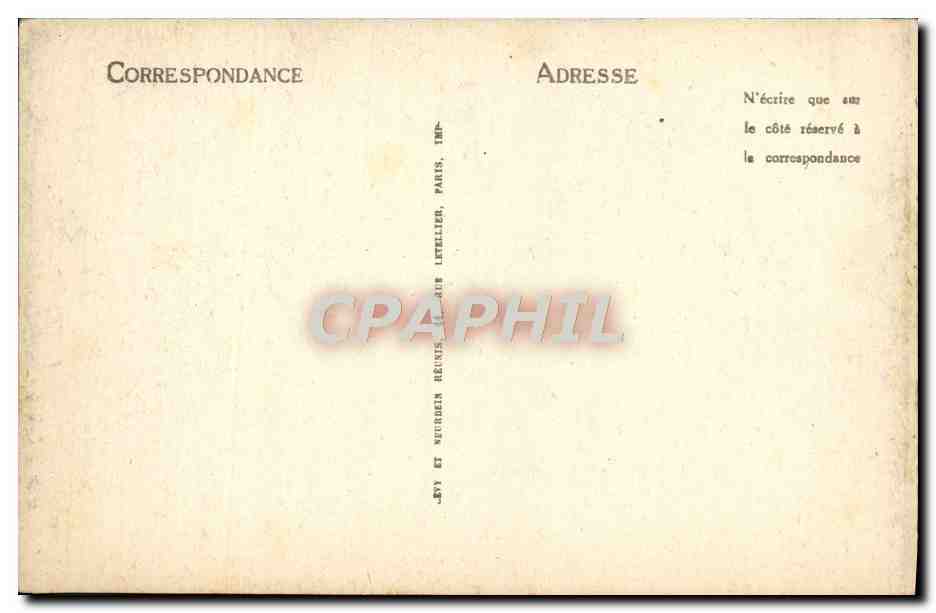 CPA Paris La Conciergerie Guichet De La Prison Ayant Acces Sur La Salle Des Gardes — Rückseite