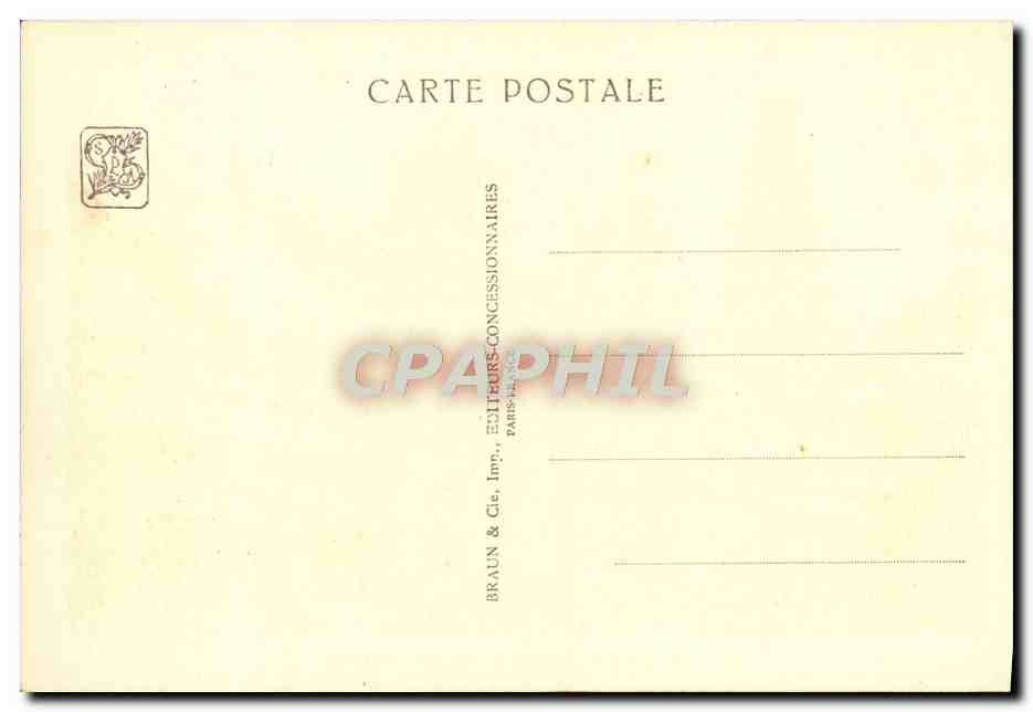 CPA Exposition Coloniale Internationale Paris Temple D'Angkor Vat — Rückseite