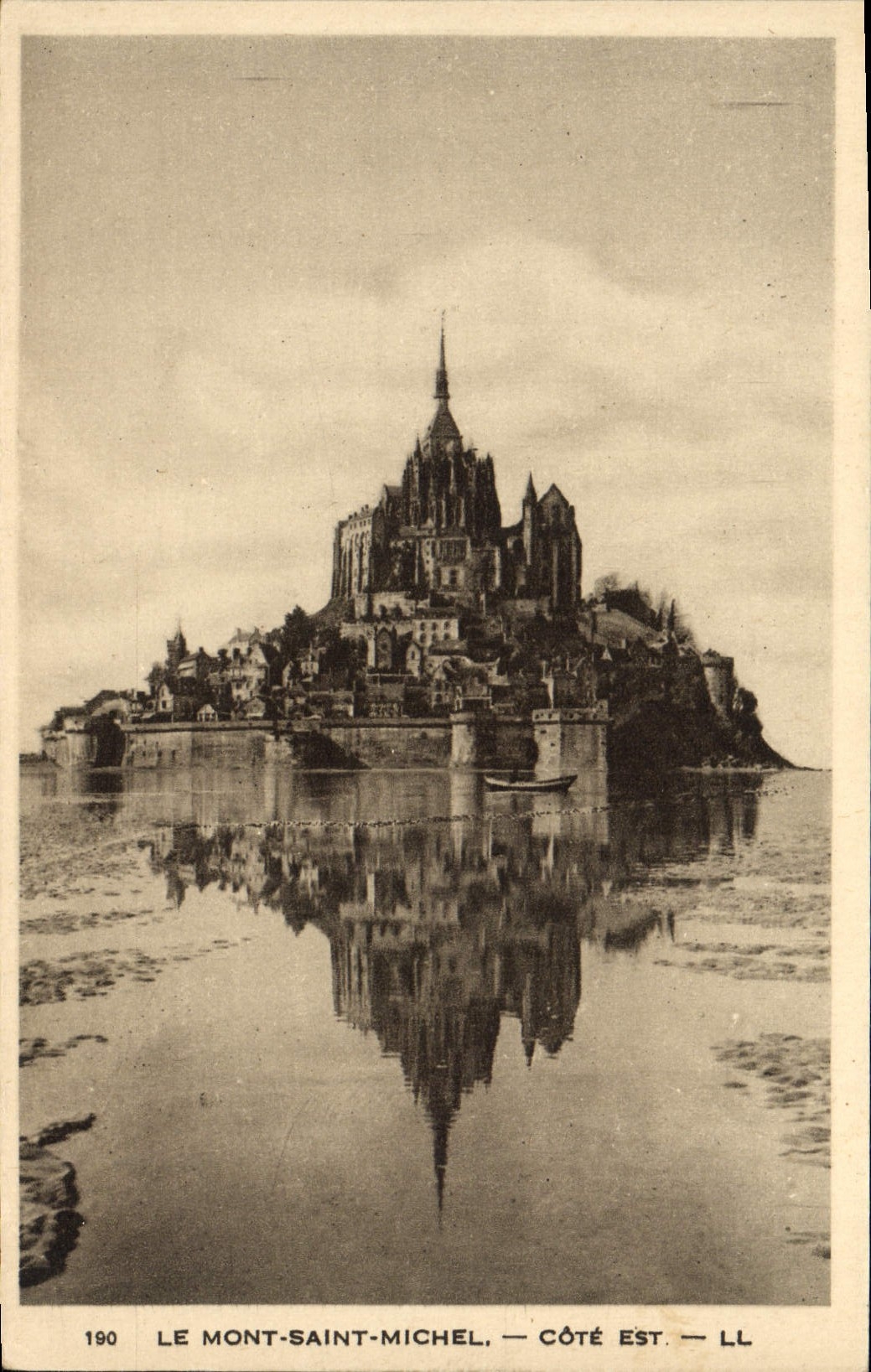 Mont-Saint-Michel — Ostseite — LL - Vorderseite