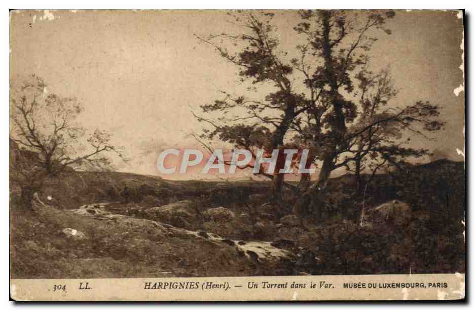 Harpignies (Henri) — Un Torrent dans le Var — Musée du Luxembourg, Paris