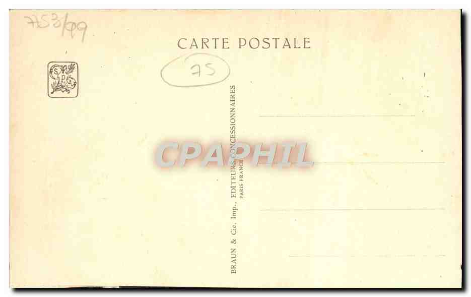 CPA Exposition Coloniale Internationale Paris 1931 Temple d'Angkor Vat — Rückseite