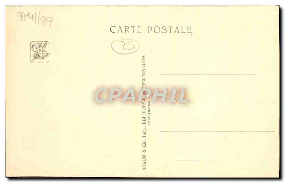 Exposition Coloniale Internationale — Paris 1931 — H. Boileau & Carrière, Arch. — Rückseite