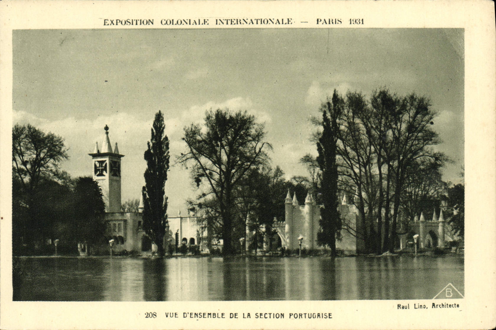 CPA Exposition Coloniale Internationale Paris 1931 Vue d'ensemble de la section portugaise Portugal