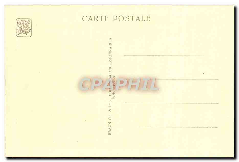 CPA Exposition Coloniale Internationale Paris 1931 Palais de l'AOF Les portiques des commercants indigenes — Verso