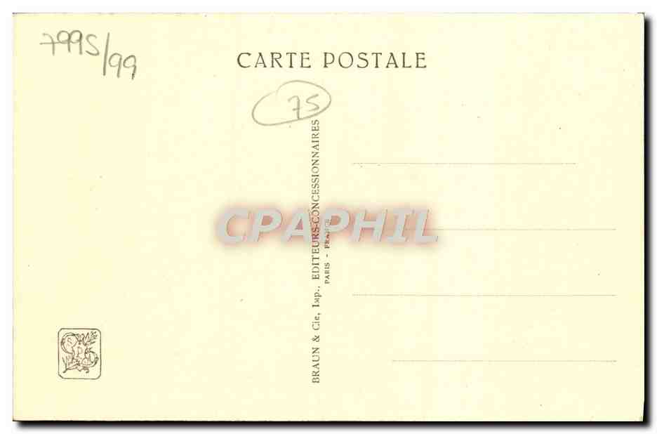 CPA Exposition Coloniale Internationale Paris 1931 Temple d'Angkor Vat Galerie et tour Nord Est — Verso