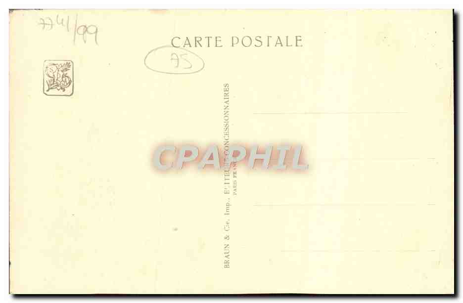 CPA Exposition Coloniale Internationale Paris 1931 Participation de l'armee Monument des Forces d'Outremer — Rückseite