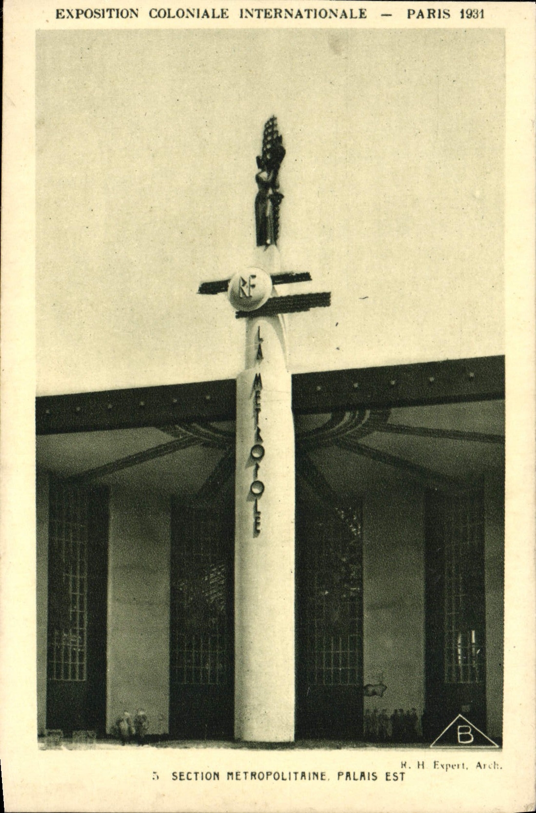 Internationale Kolonialausstellung — Paris 1931 — Metropolitische Abteilung, Ostpalast