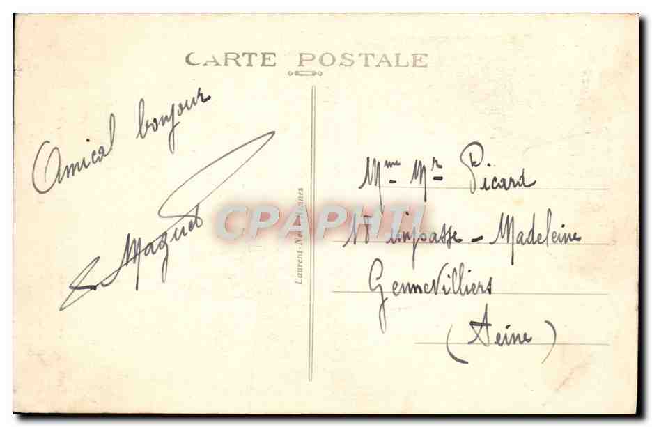 CPA Bretagne Rouet Fileuse Folklore — Verso