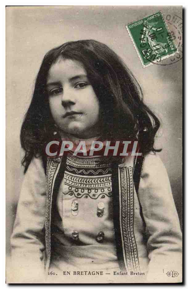 En Bretagne — Enfant Breton — E.D. n°260