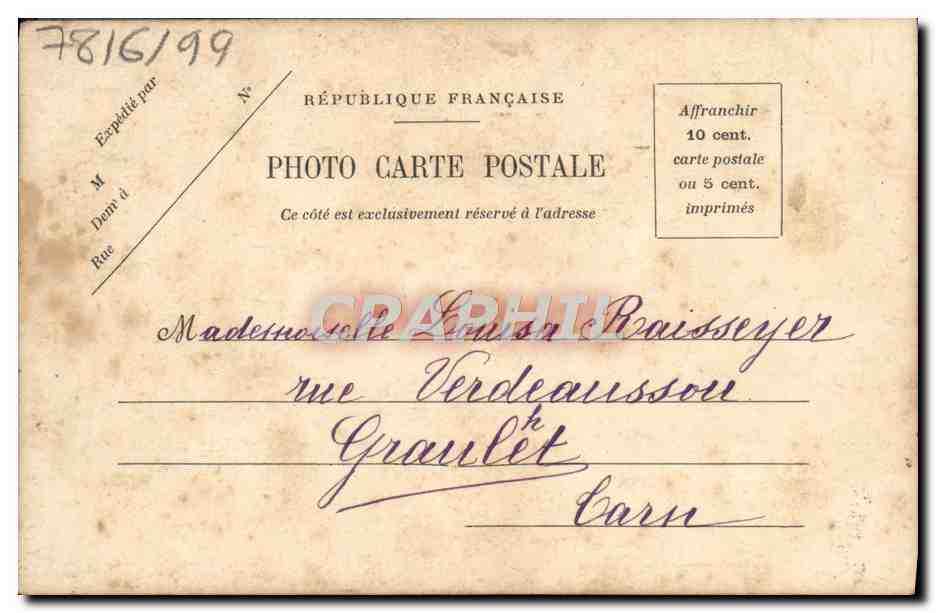 CPA La Breton le Petit Folklore Enfant — Rückseite