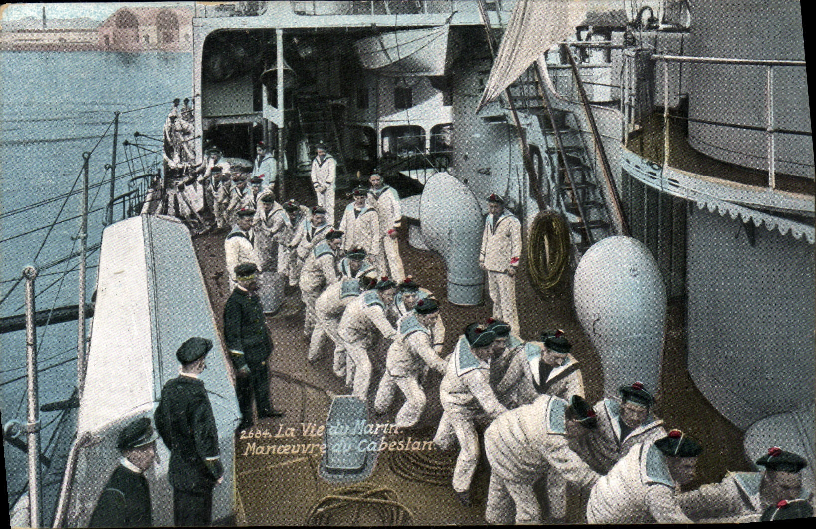 Manœuvres du Cabestan — La Vie du Marin — n°2684