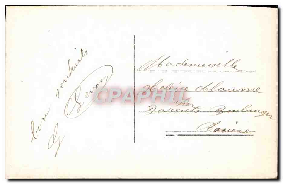 CPA Fantaisie Enfant — Verso