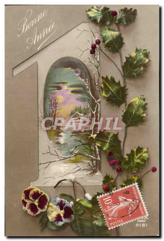 CPA Fantaisie Fleurs