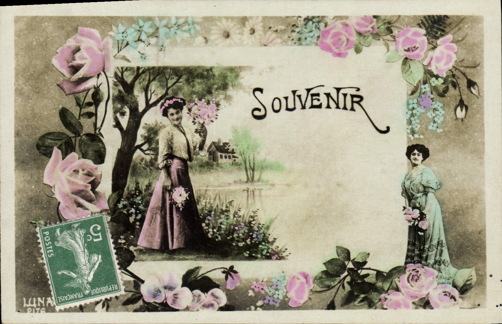 CPA Fantaisie Femmes