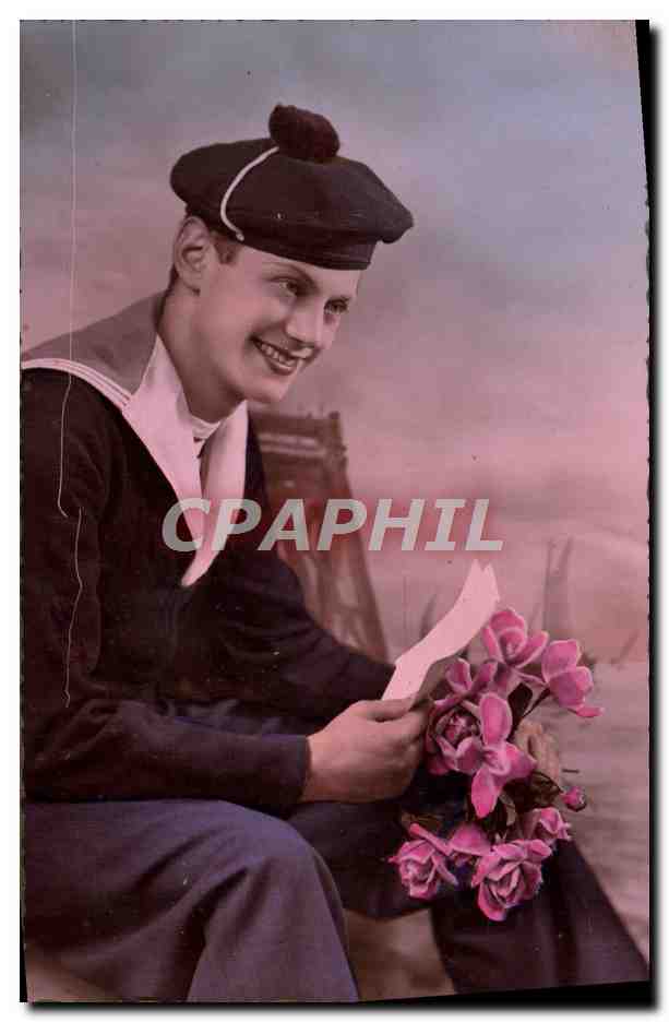 CPA Fantaisie Marin Militaria