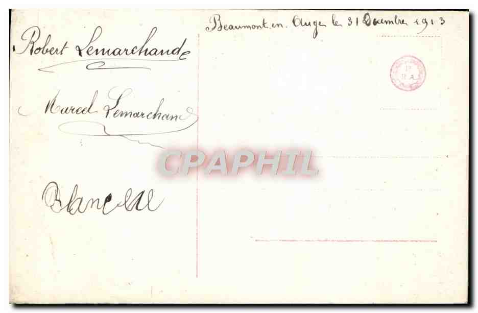 CPA Fantaisie Enfants Avion  — Rückseite