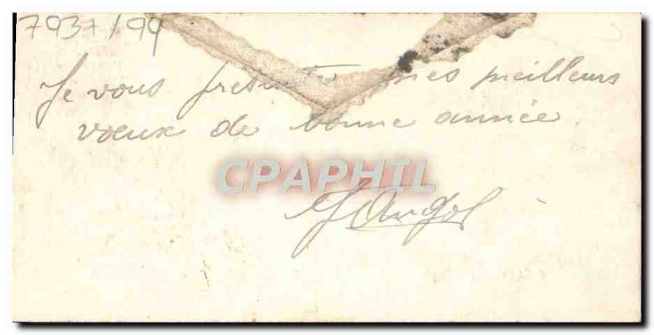 CPA Fantaisie Marin Bateau — Verso