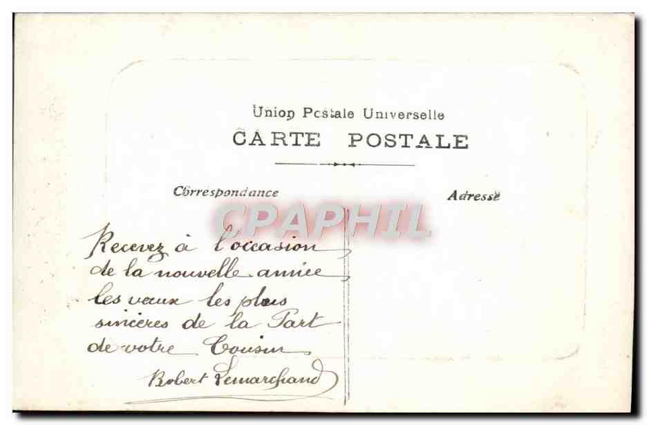CPA Fantaisie Enfant — Verso