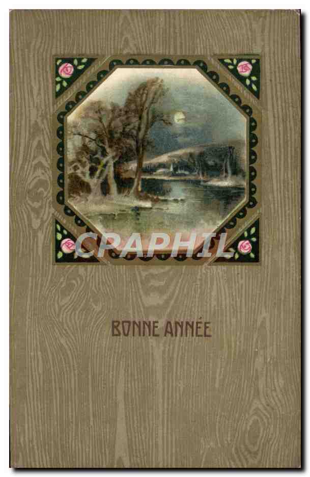 CPA Fantaisie Bonne annee