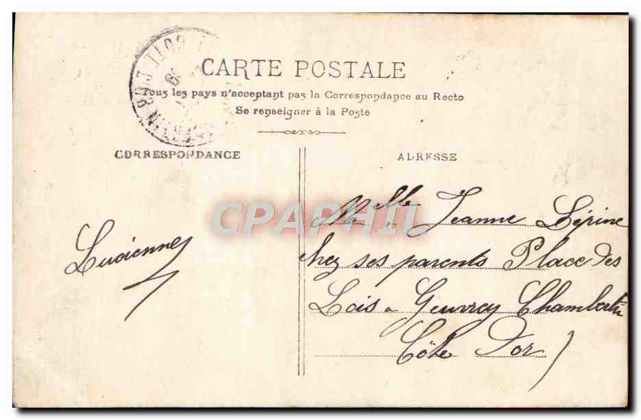 CPA Fantaisie Enfant — Rückseite