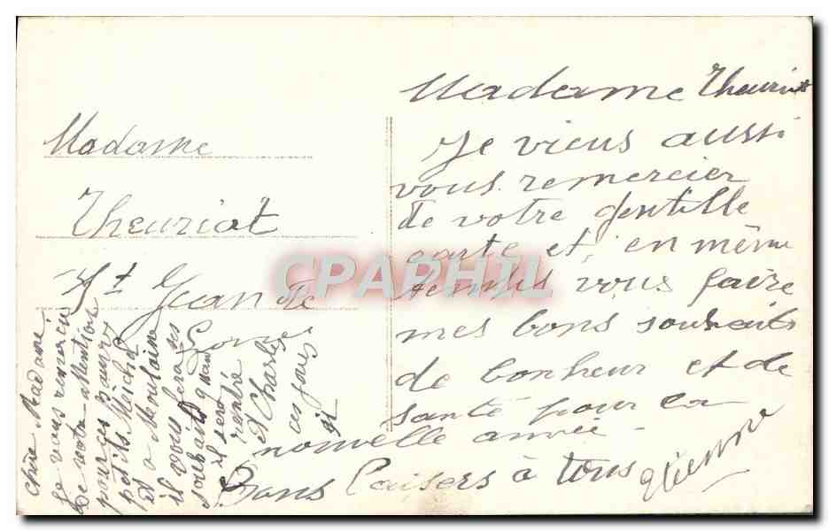 CPA Fantaisie Enfant — Verso