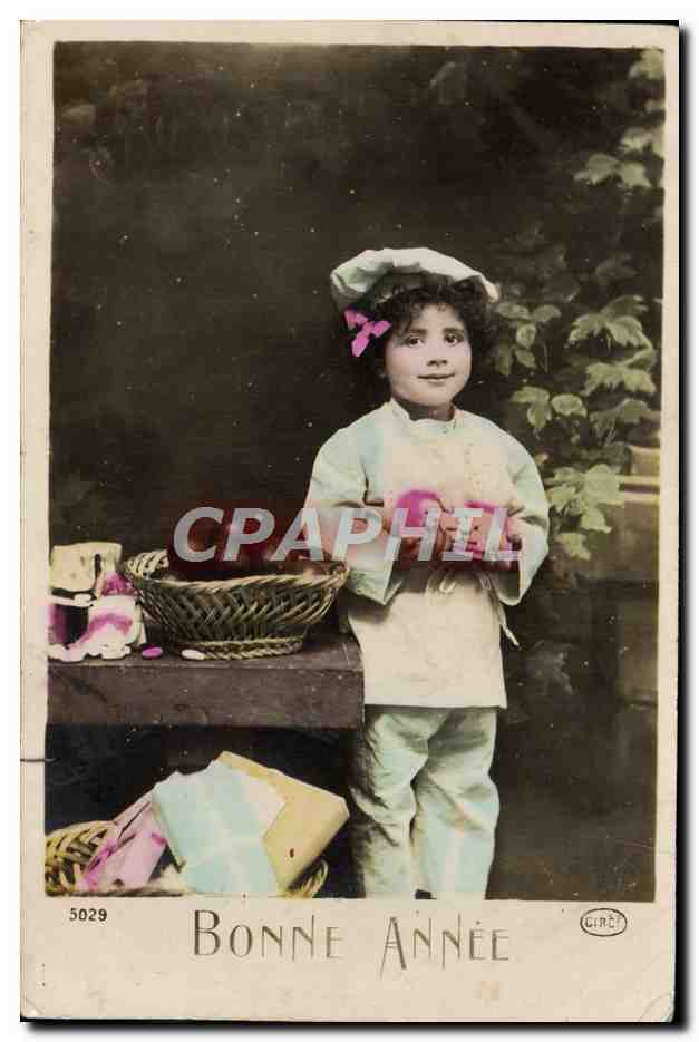 CPA Fantaisie Enfant Patissier
