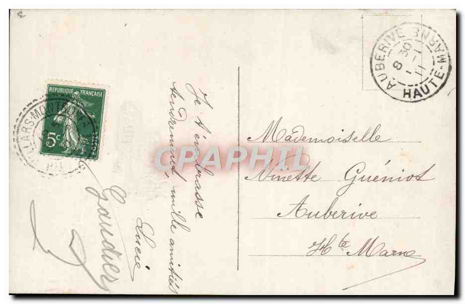 CPA Fantaisie Enfant — Verso