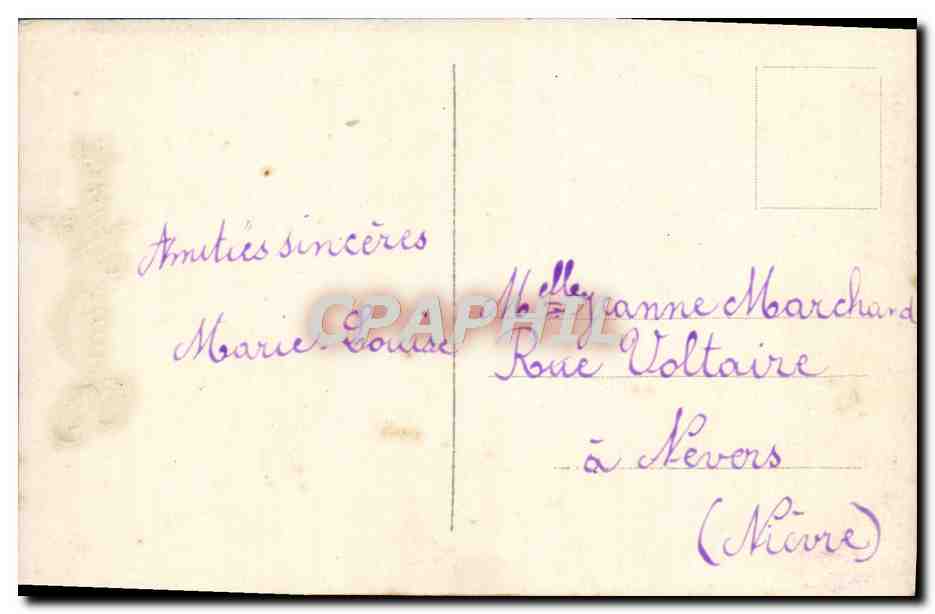 CPA Fantaisie Enfant — Rückseite