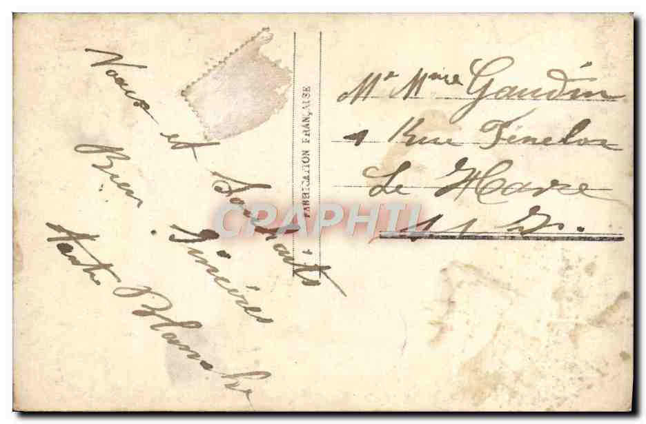 CPA Fantaisie Femme Enfant Bebe — Verso