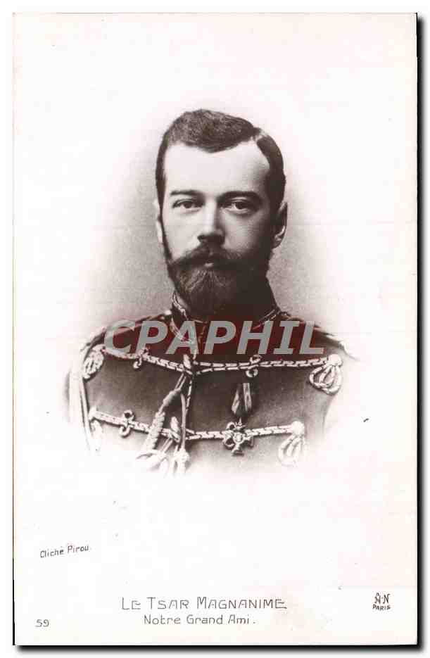 Le Tsar Magnanime — Notre Grand Ami — Aliche Pirou, Paris, N° 59