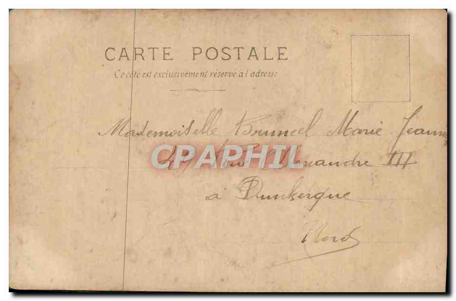 CPA Fantaisie Femme Andree Mery — Rückseite