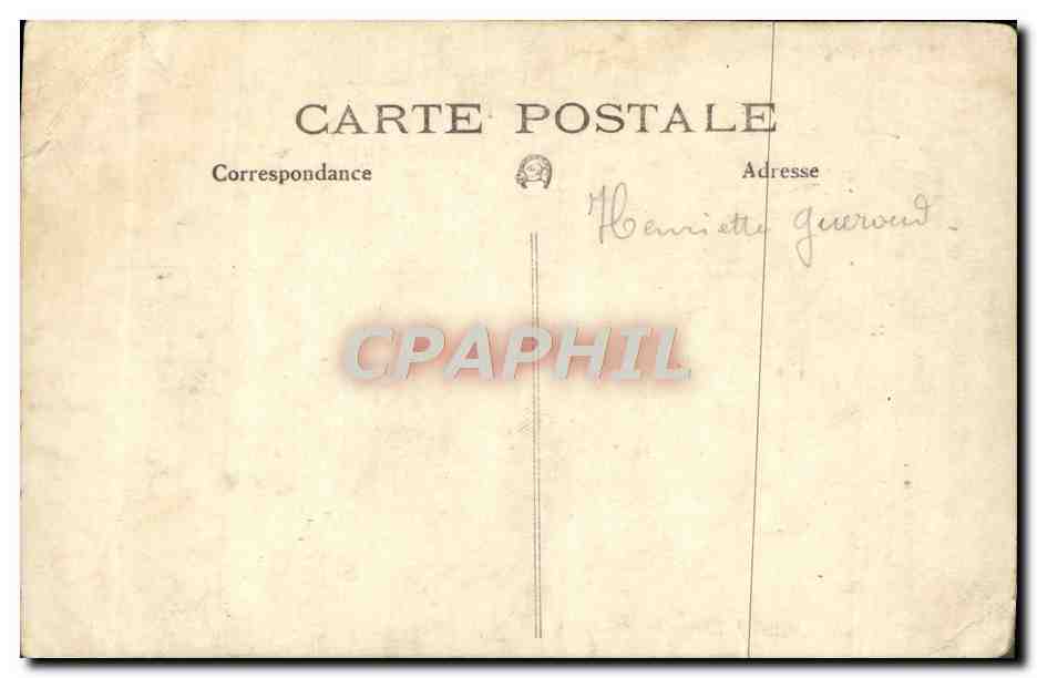 CARTE PHOTO Henriette Gueraud — Reverso