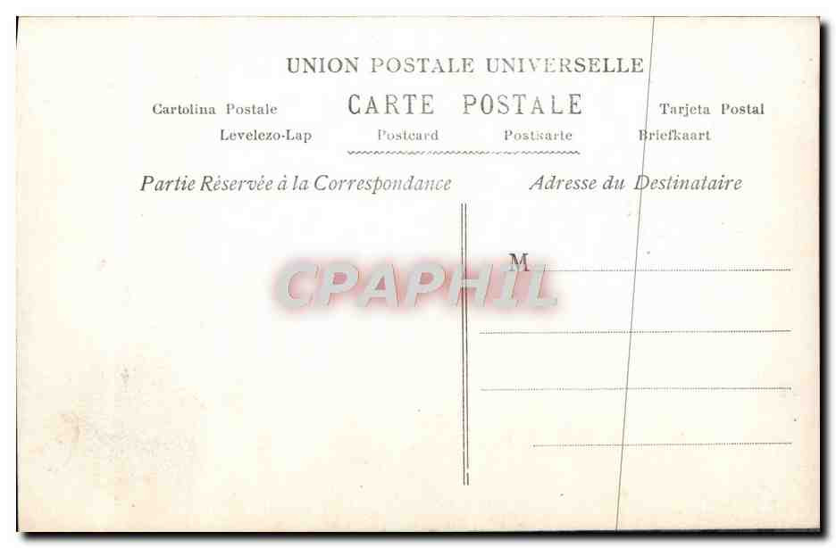 CPA Fantaisie Enfant — Rückseite