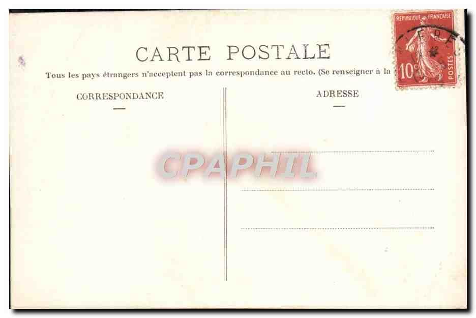 CPA Fantaisie Fleurs Heureux Anniversaire — Rückseite