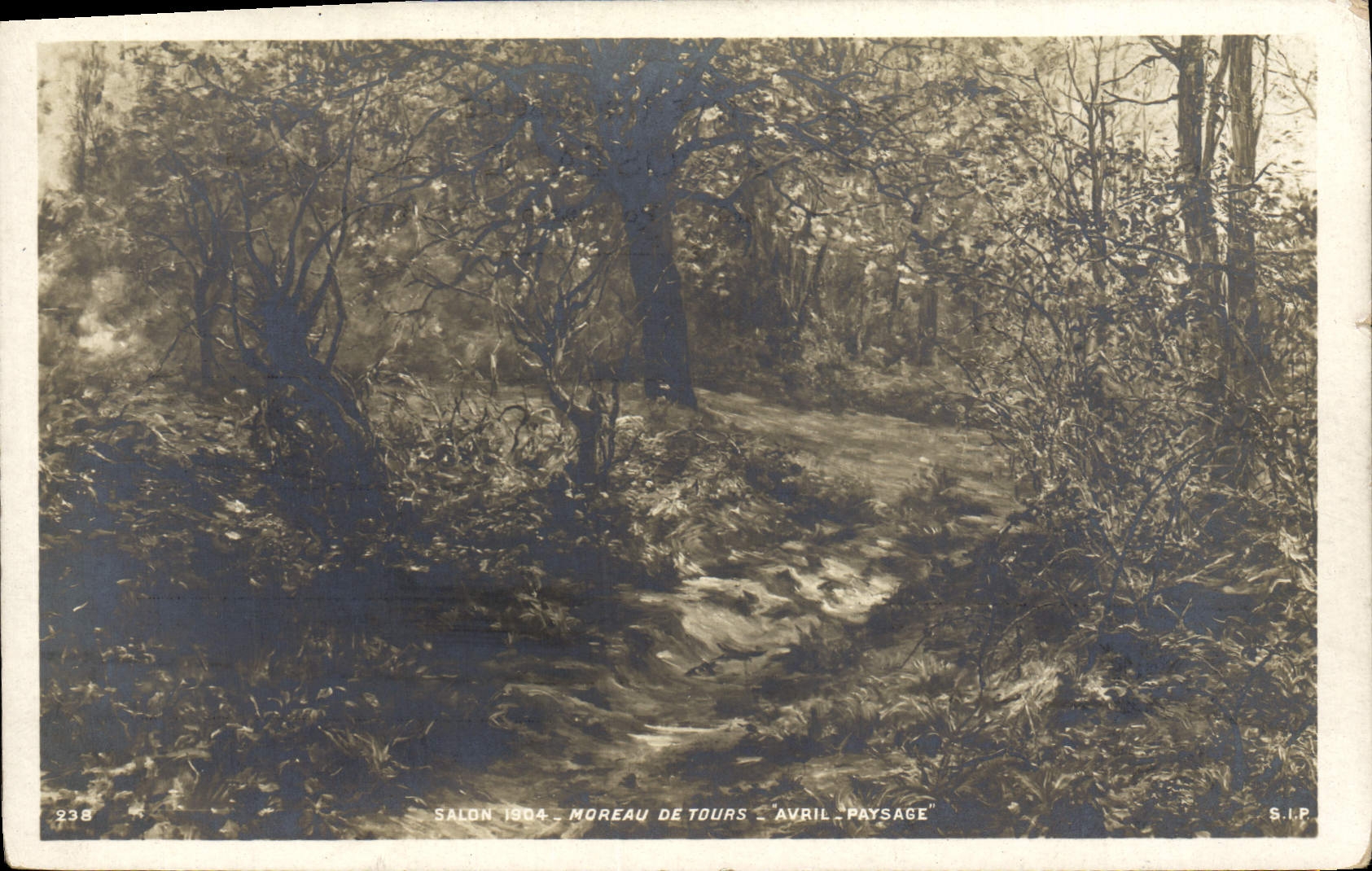 CPA Salon 1904 Moreau De Tours Avril Paysage