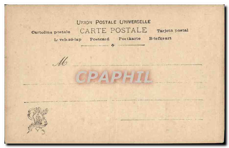 CPA Salon 1904 Moreau De Tours Avril Paysage — Rückseite